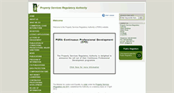 Desktop Screenshot of npsra.ie